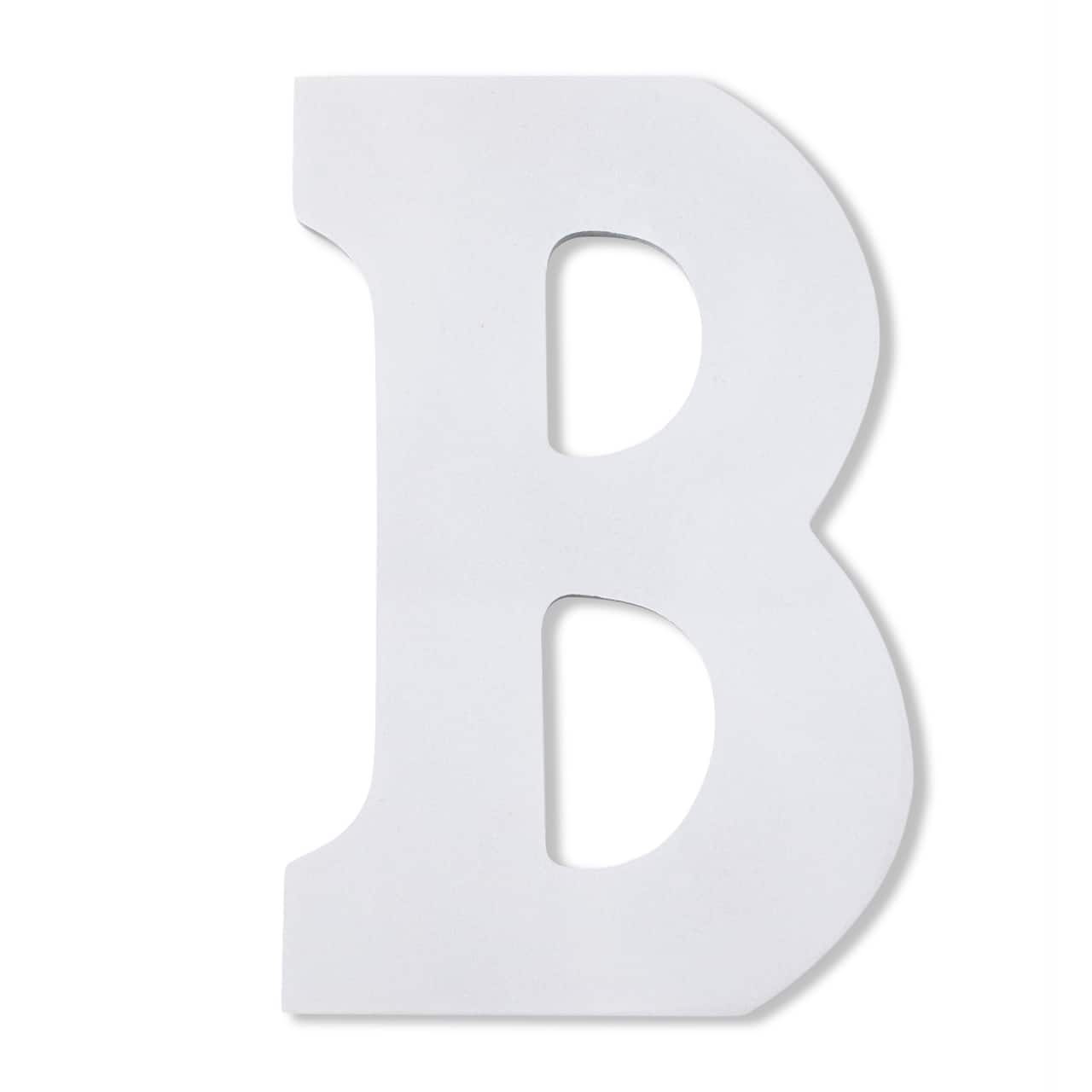9" White MDF Whimsy Letter by Make Market®